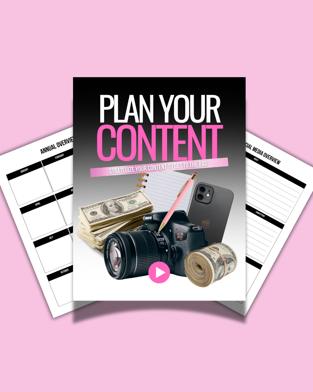 Printable Content Planner 2026